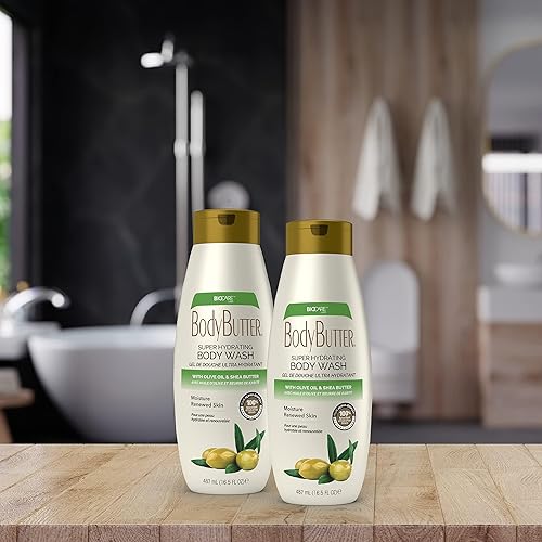 Miniatura 6 de Gel de baño súper hidratante con aceite de oliva y manteca de karité sin sulfato - 16.5 oz
