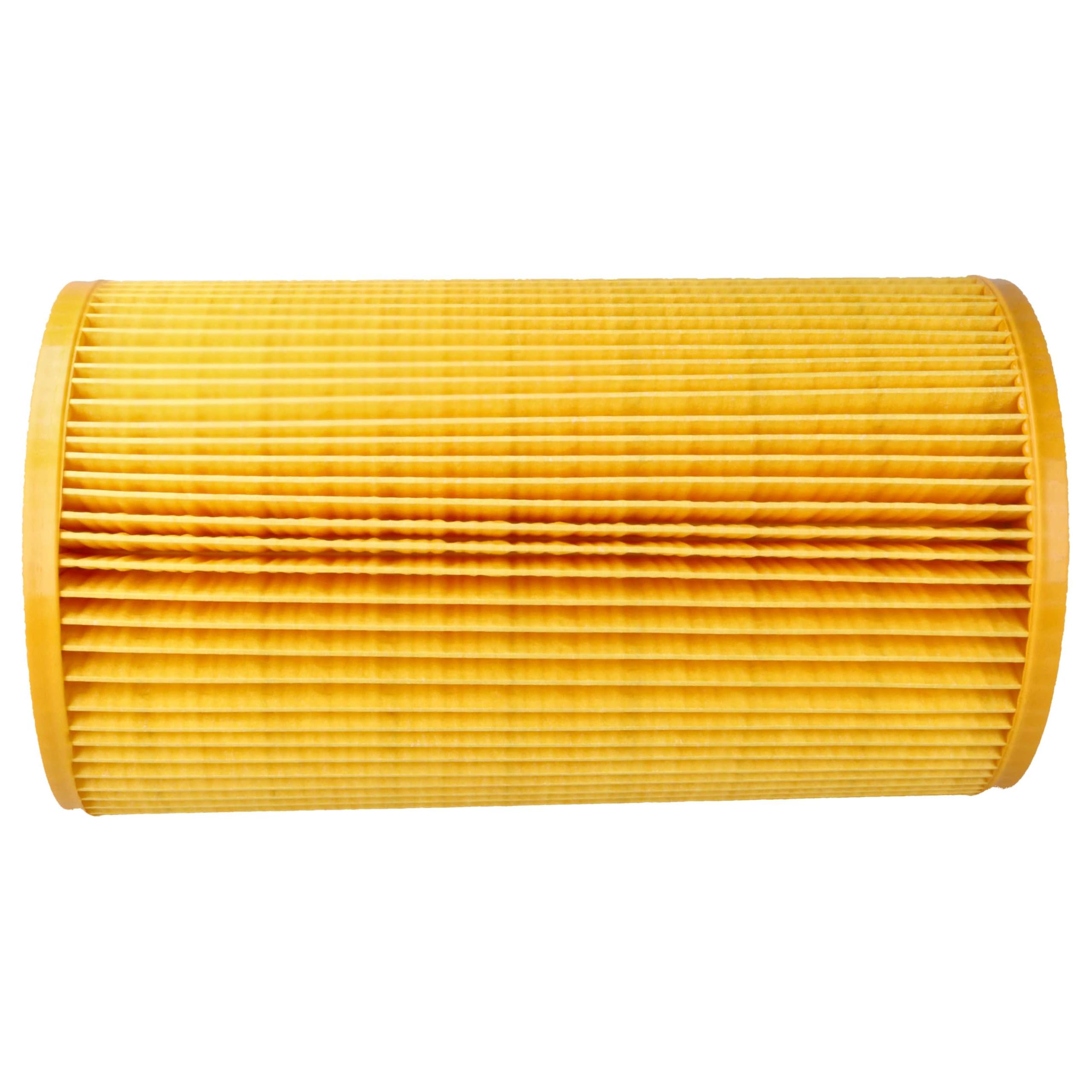 vhbw 3x Filtro plisado reemplaza Allaway VCF/211ALL, 5412810285969 para aspiradora - naranja