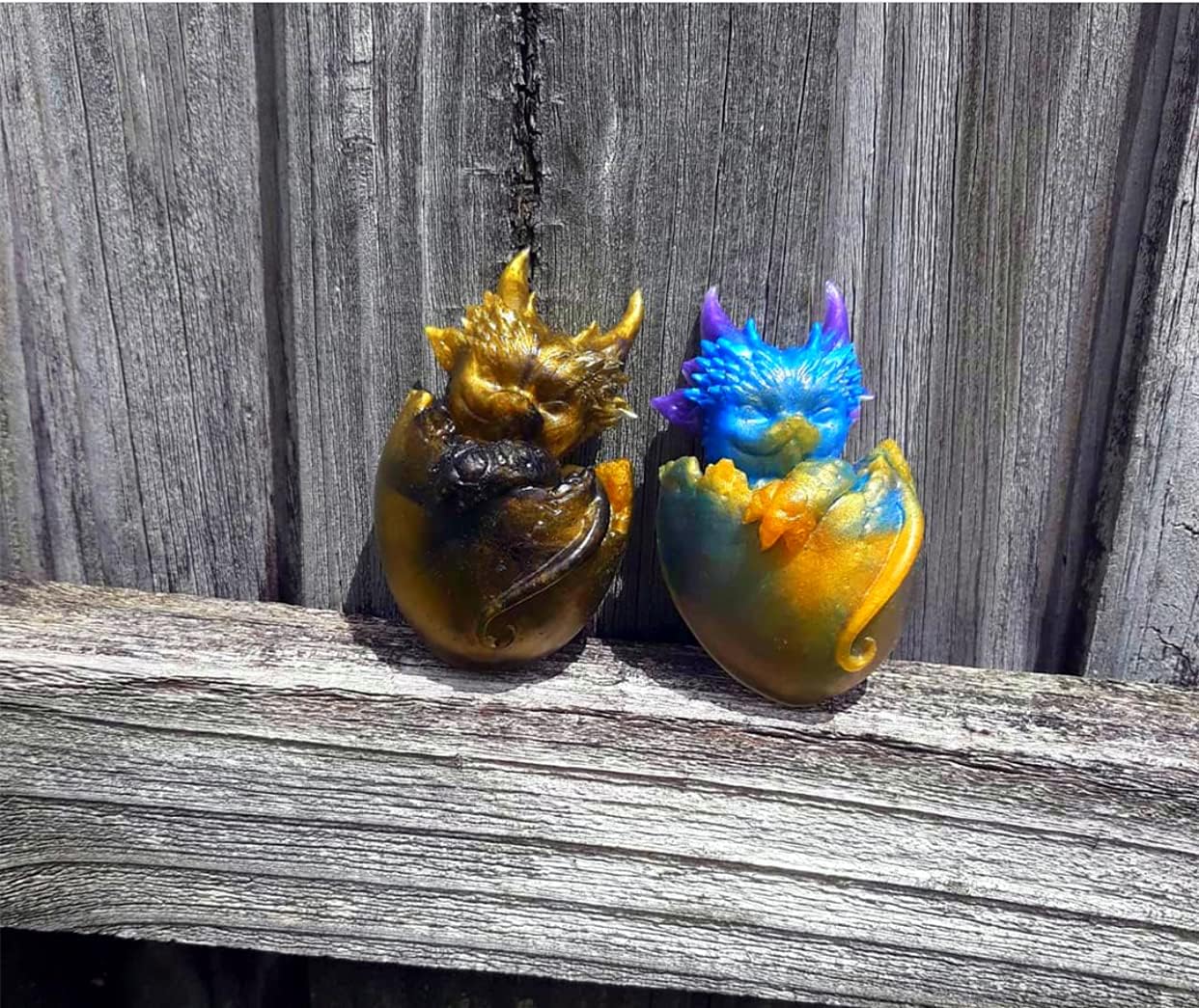 Mini Size Dragon Egg Fondant Epoxy Resin Silicone Casting Molds Jewelry Keychain Pendants