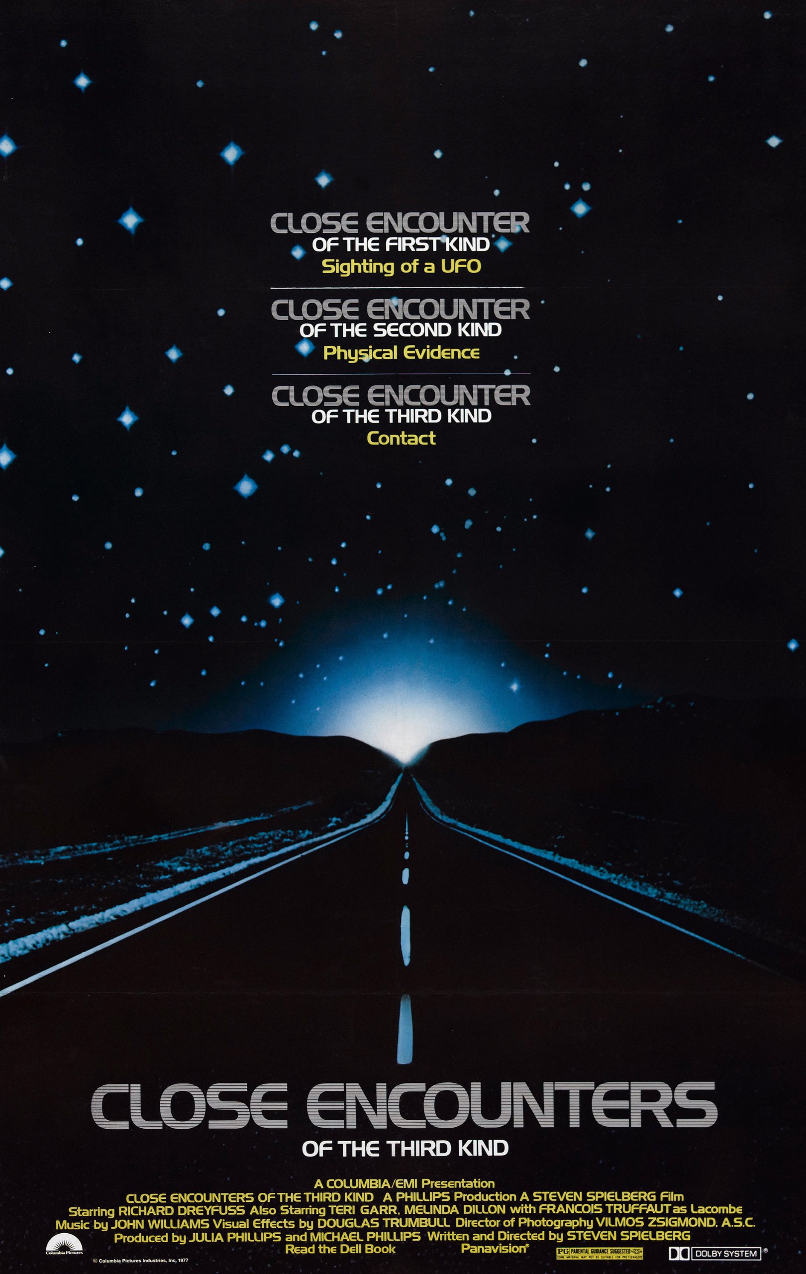 12X8 INCHES CLOSE ENCOUNTERS OFA THIRD KIND MOVIE POSTER PRINT APPROX SIZE