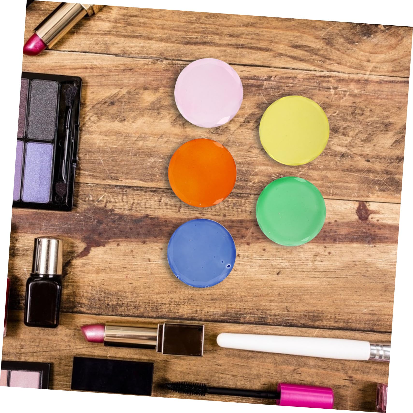 POPETPOP 15pezzi Vassoi Per Extension Ciglia Porta Ciglia Professionale Per Make up Di Colorati Arancione Per Applicazione Rapida e Comoda