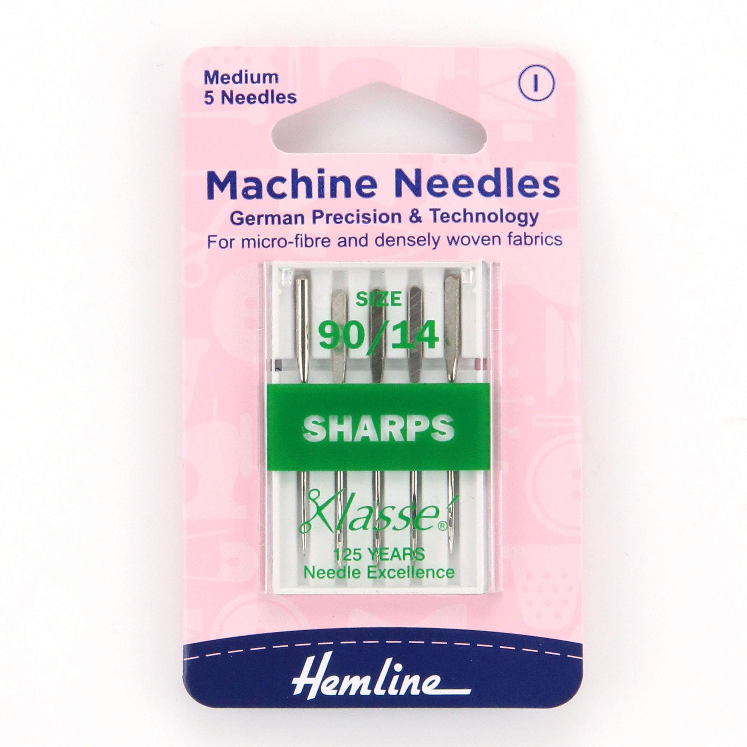 Machine Needles Sharp Micro Heavy H105.90