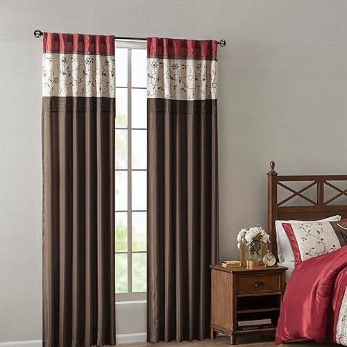 Vista 2 de Madison Park Serene - Cortina bordada