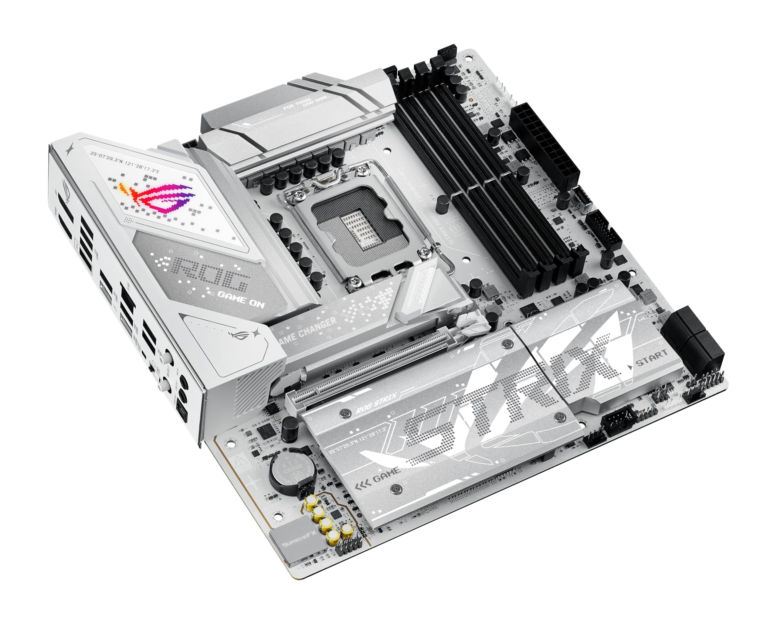 ASUS ROG STRIX B760-G GAMING WIFI Mainboard Sockel Intel LGA 1700 weiß Ansicht 6