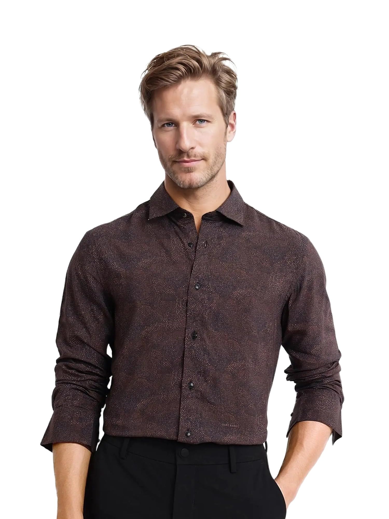 rare rabbit Regular fit Geometric Print Shirt-picture-43