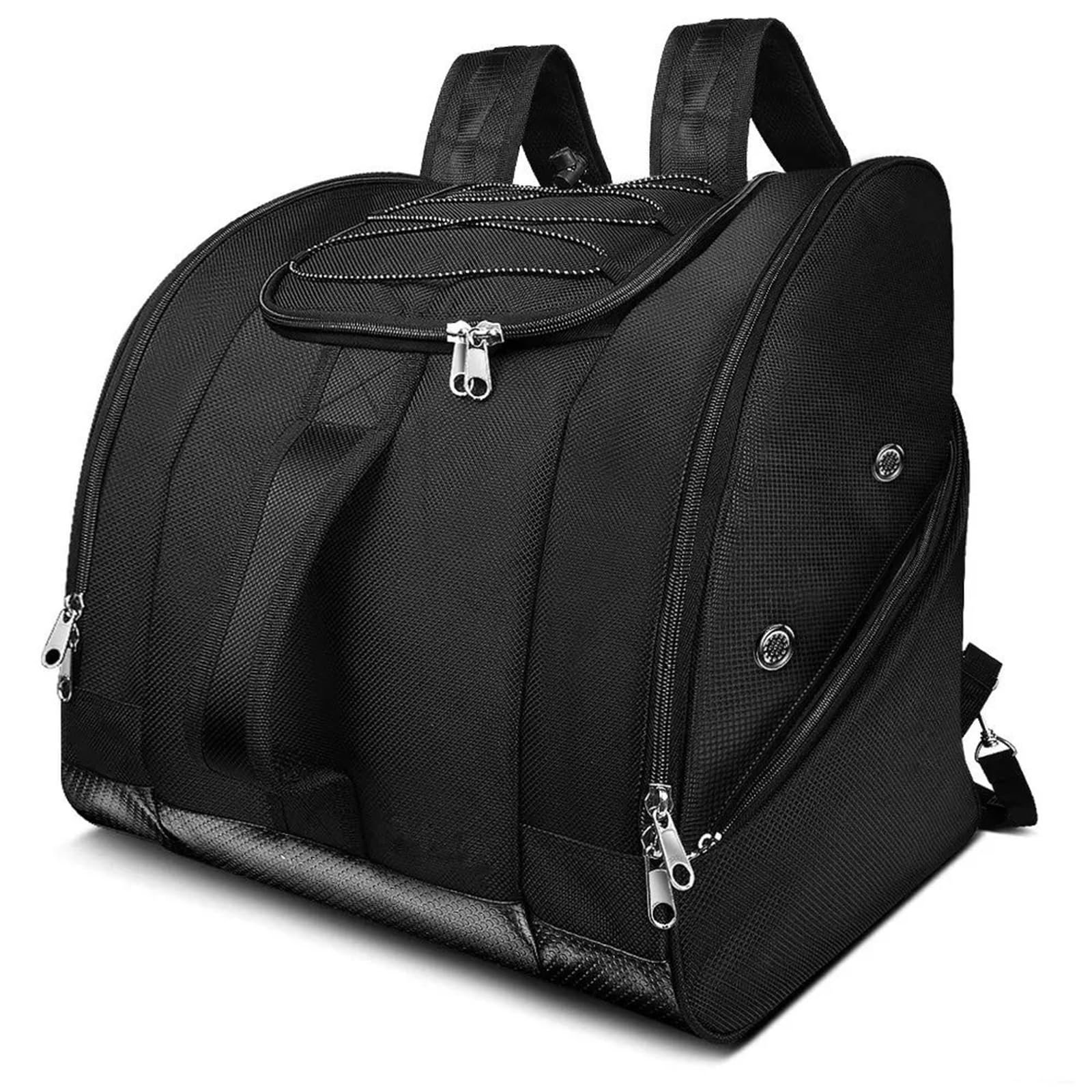 Borse Per Scarponi Sci Borsa da sci for esterni Borsa for scarponi da snowboard Borsa for casco da sci impermeabile di grande capacità Borsa for attrezzatura da sci Zaino Per Gli Scarponi Da Sci(Black