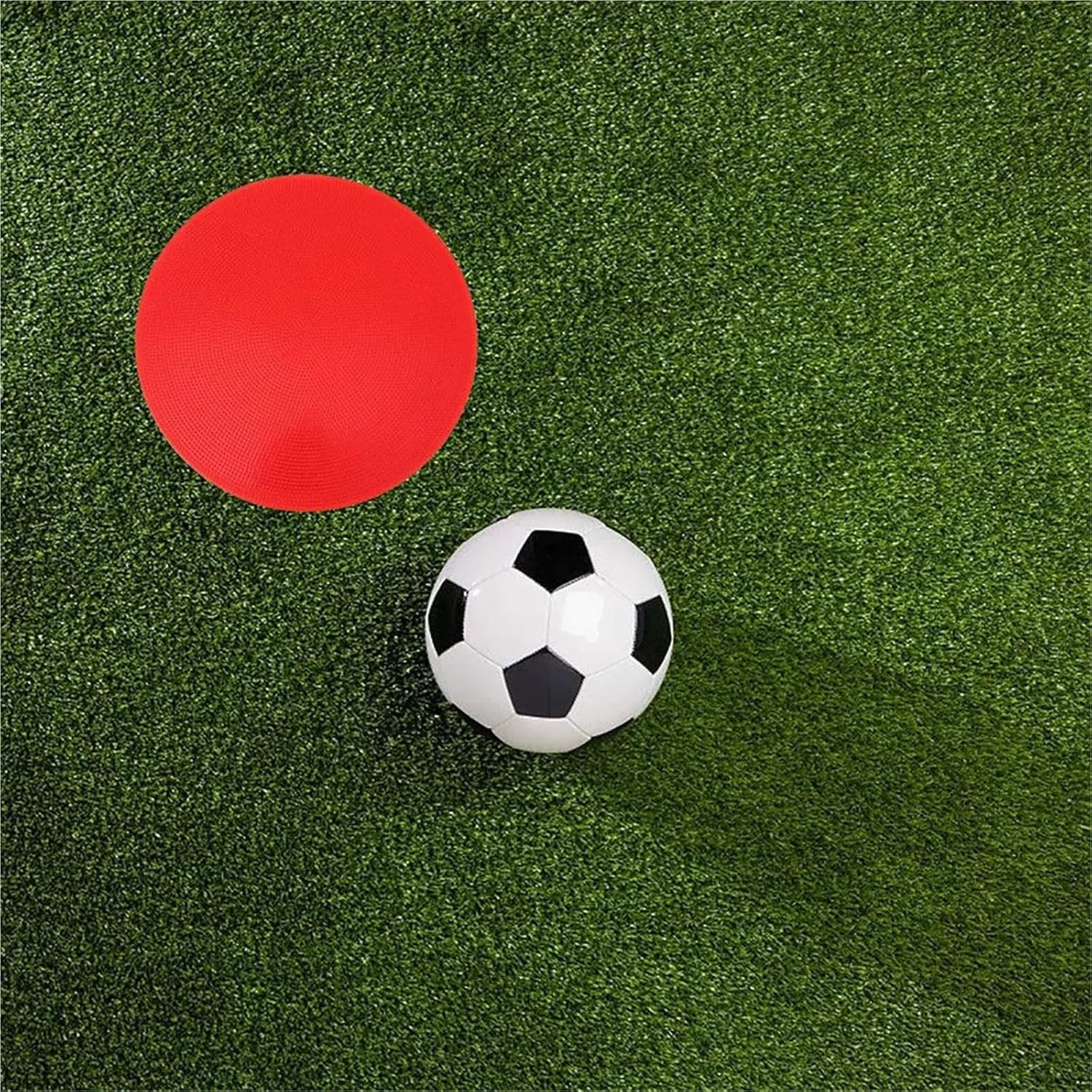 Spot Markers 12Pcs Heavy Duty Spot Markers for Soccer Training Floor Dots Basketball Tennis Courts Colorful Circle Spots Sport Field for Training Exercise Drills Gym Football