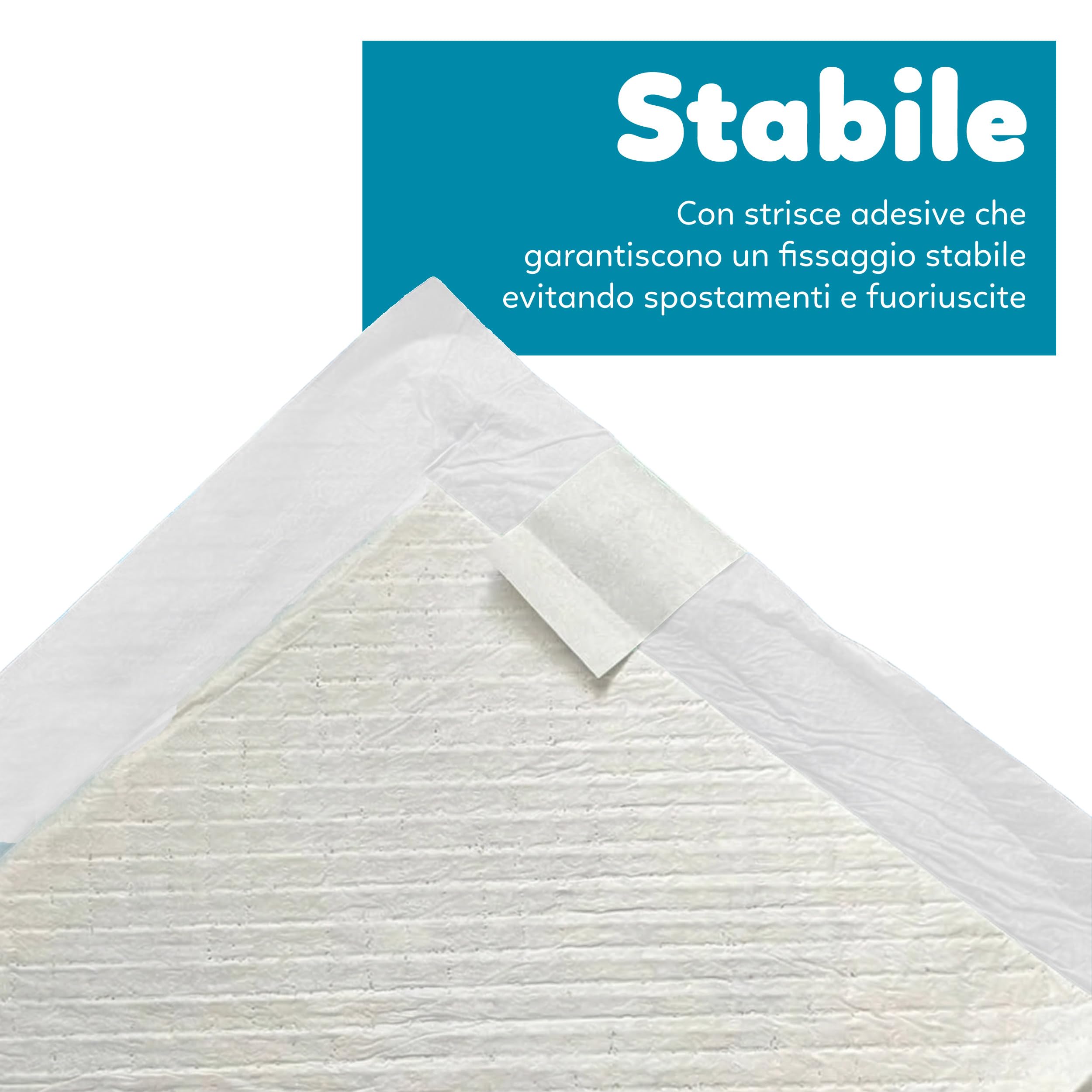 Tappetini Igienici Cane 60x60 cm ai Carboni Attivi Anti-Odore, Ultra Assorbenti e Impermeabili con 5 Strati e Asciugatura Rapida, Con Adesivi, Training Pads per Cuccioli Confezione da 180 Pezzi