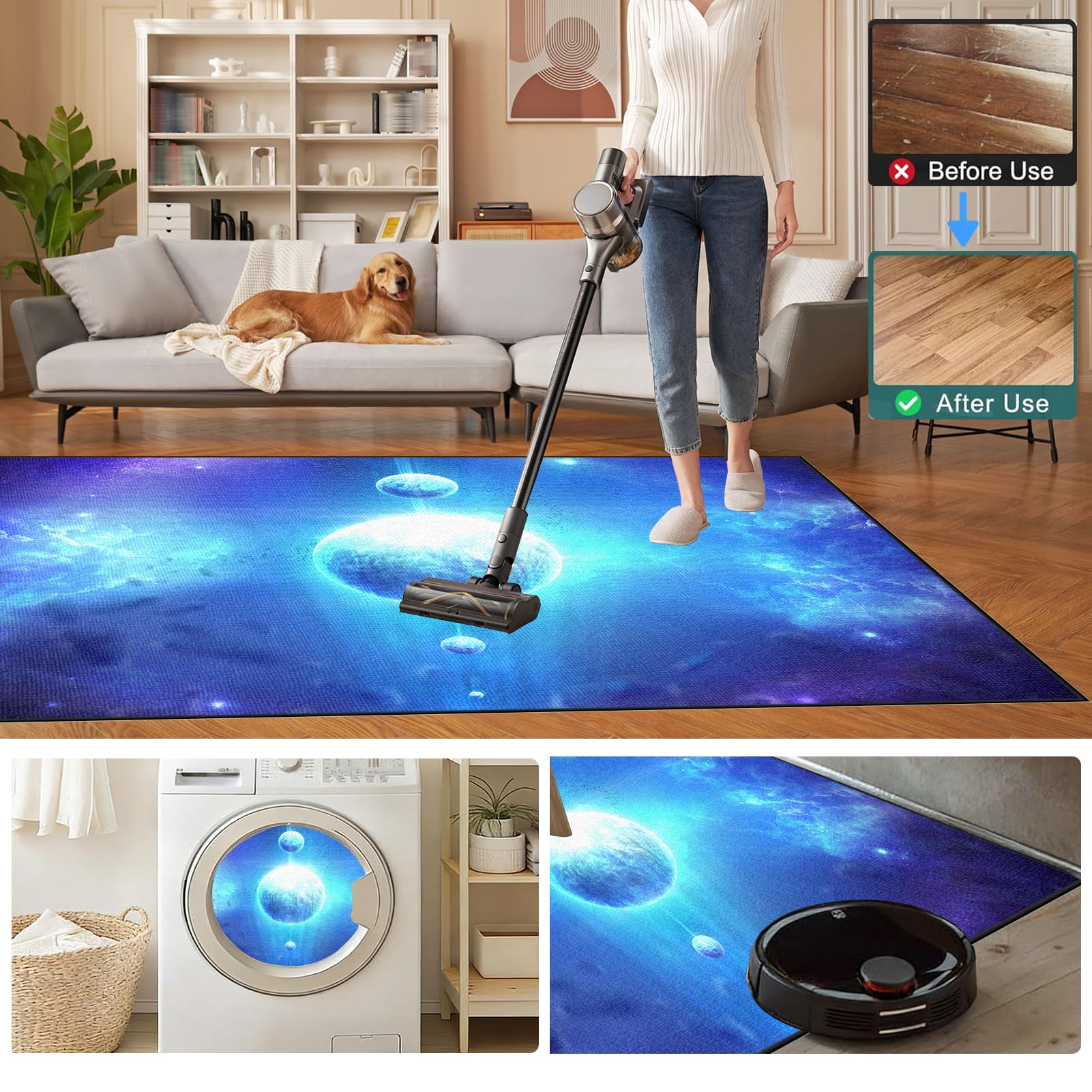 Mata do siedzenia Dywan Krzesło biurowe Antypoślizgowe Dywan na krzesło z kółkami 160 x 180 cm Mata do krzesła biurowego Gaming Mata podłogowa do parkietu i płytek Dywan pod biurkiem