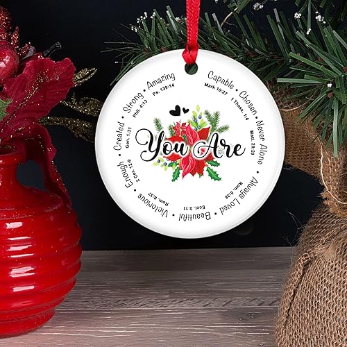 Miniatura 5 de Adornos cristianos de Navidad 2024, regalos religiosos familiares, decoraciones cristianas para el hogar, decoración religiosa, regalos de adornos