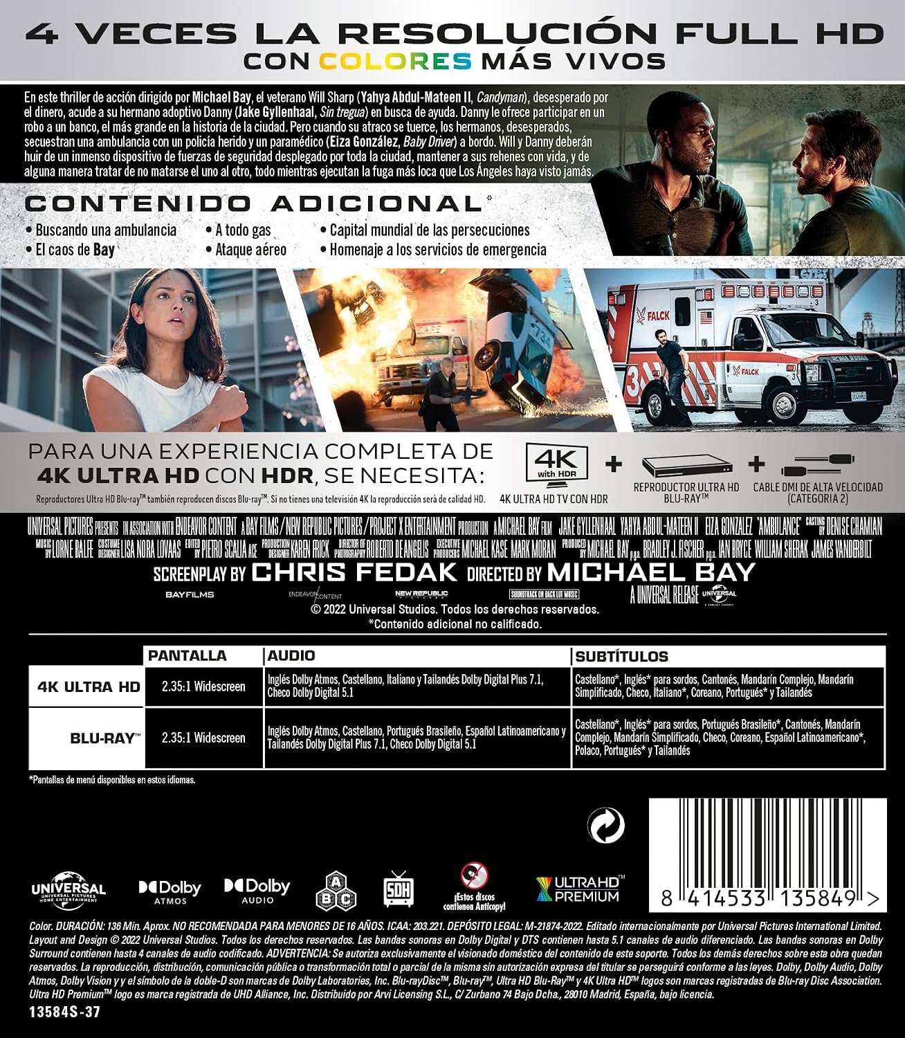 Ambulance: Plan Huida (4K UHD+BD) - BD image 2