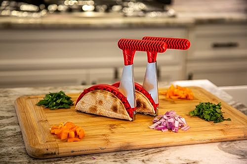 Miniatura 5 de The Original Taco Tostadora  2 fabricantes saludables de cáscara de tacos  Conchas de tacos saludables y crujientes directamente de tu tostadora