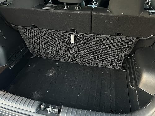 Miniatura 6 de Red de carga elástica para maletero estilo sobre trasero para Kia Soul 2020-2024  Organizador y almacenamiento de maletero premium  Red de equipaje