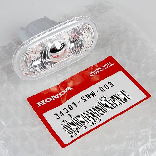 Original Honda Civic Type-R FD2Side Marker Claro 34301-snw-003(QTY  1, LR)