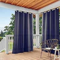 Vista 20 de Exclusive Home Curtains - Cortinas con ojales para interior y exterior, 2 paneles de cortina