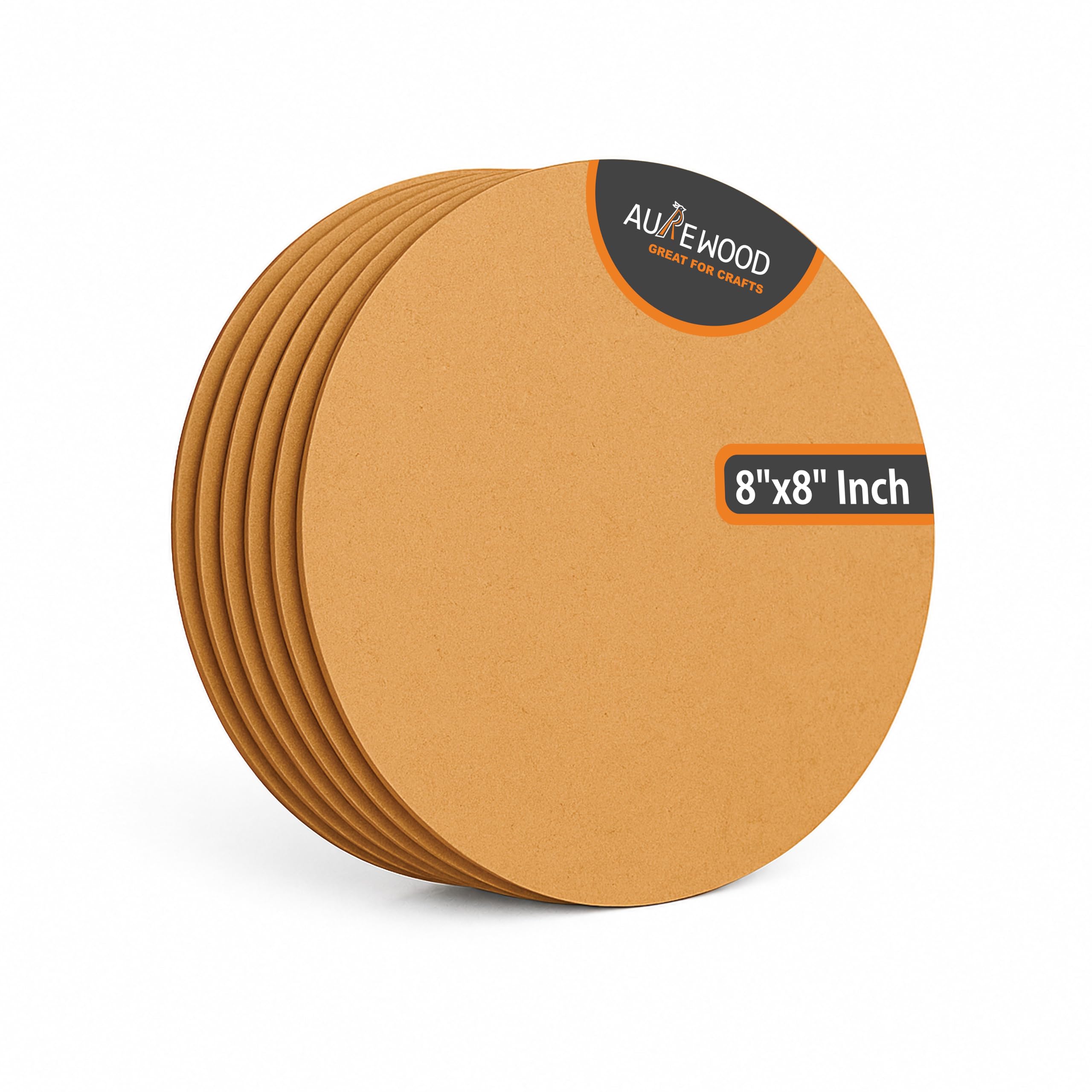 MDF Board 8x8 Inch (3mm Thickness) Pack of 6 | Smooth Surface Wooden Craft Sheets for Painting, DIY Art, Laser Cutting & Engraving-image-31