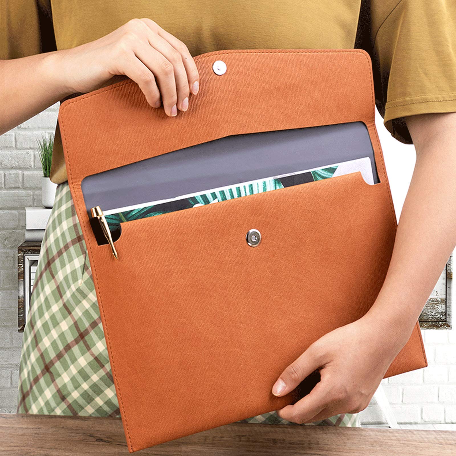 Carpetas de archivos Carpetas de archivos Los archivos envolven las carpetas for la oficina de la escuela bolsas de almacenamiento de viaje Carpetas de archivos de Office (Color : A, Size : 6PACK)