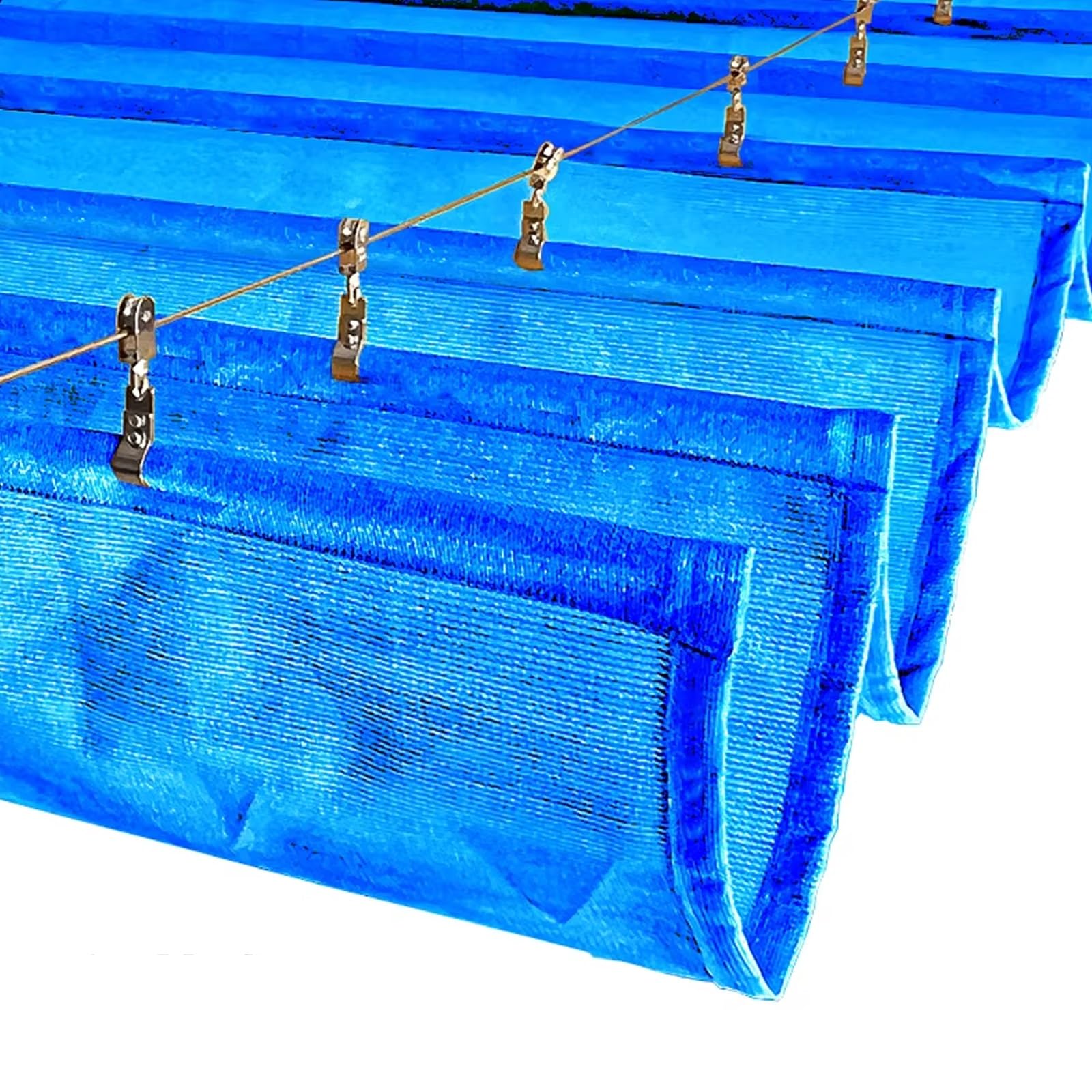 Voile d'ombrage rétractable contre la chaleur extérieure, auvent ajustable pour terrasse