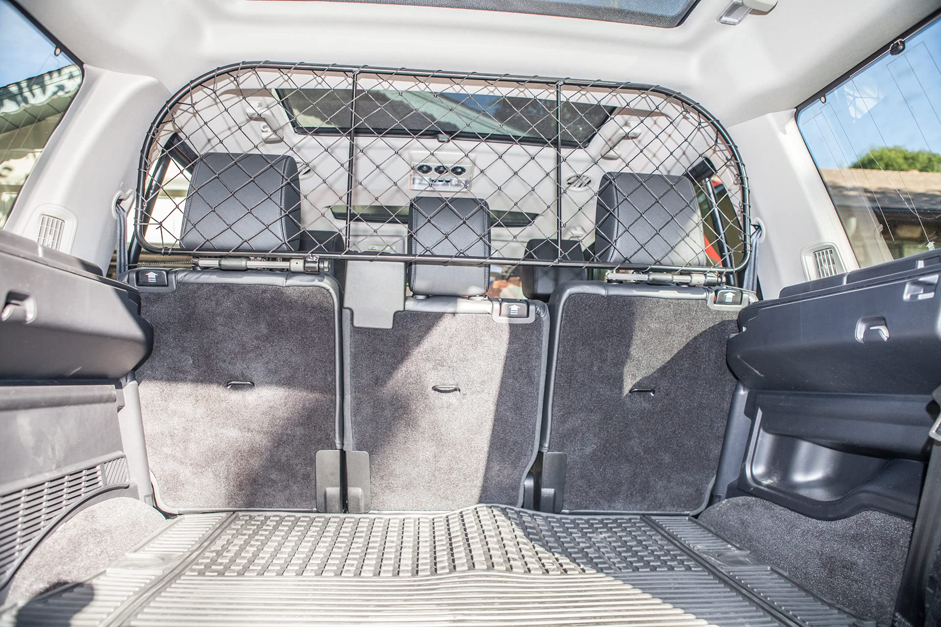 ERGOTECH Trennnetz Trenngitter Hundenetz Hundegitter für Land Rover Discovery 3 und 4 (2004-2016)