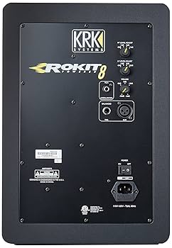 KRK Monitor de estúdio RP8G3 ROKIT 8 G3 2 vias alimentado