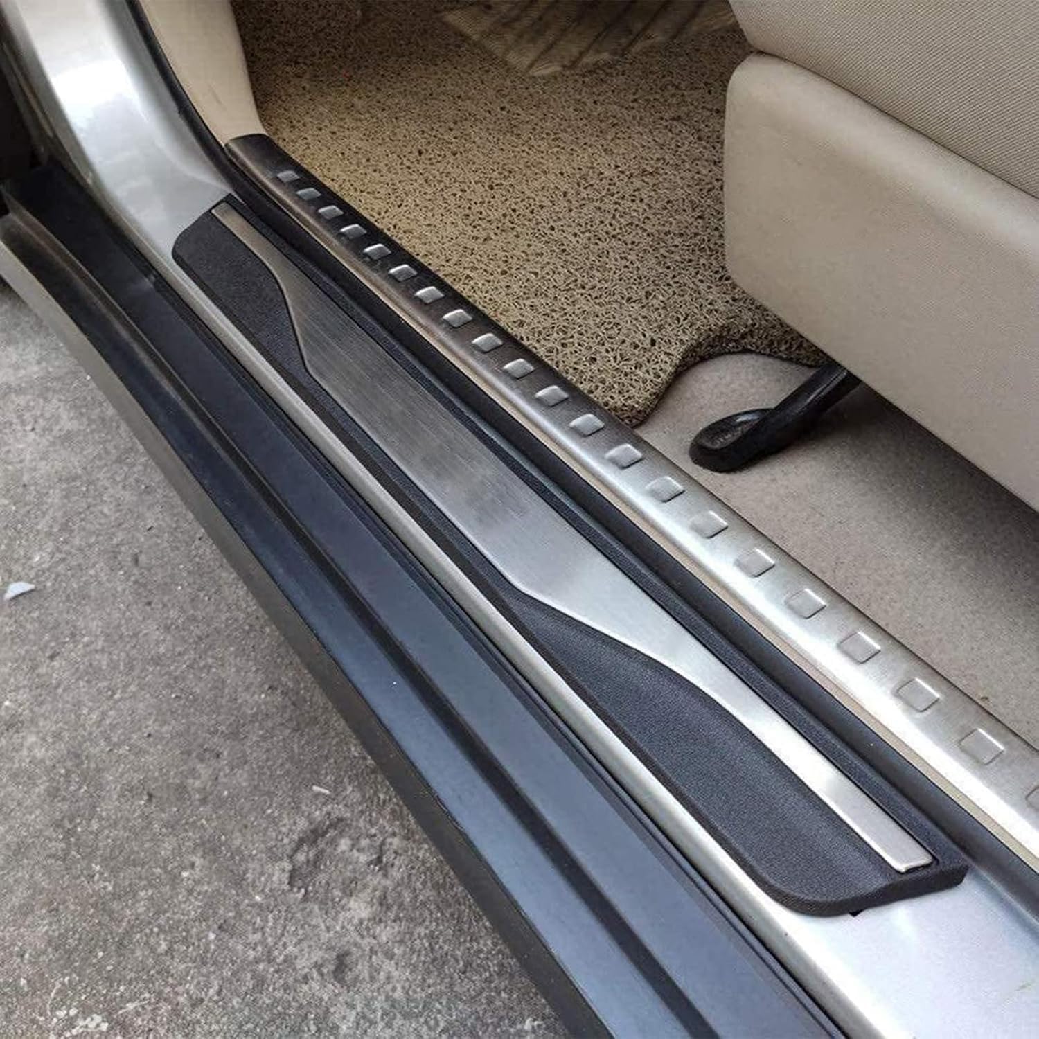 4 Stuks Rvs Auto Instaplijsten Protector Voor Renault Clio 2019-2024, Auto-instaplijstbeschermer Welkom Pedaal Strip Cover Kick Platen Protector Accessoires,A 4 Stuks Rvs Auto Instaplijsten Protector Voor Renault Clio 2019-2024, Auto-instaplijstbeschermer Welkom Pedaal Strip Cover Kick Platen Protector Accessoires,A