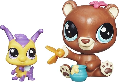 Miniatura 1 de Littlest Pet Shop Pet Pawsabilities Happy Honeyman y Brianna Buzzer Doll