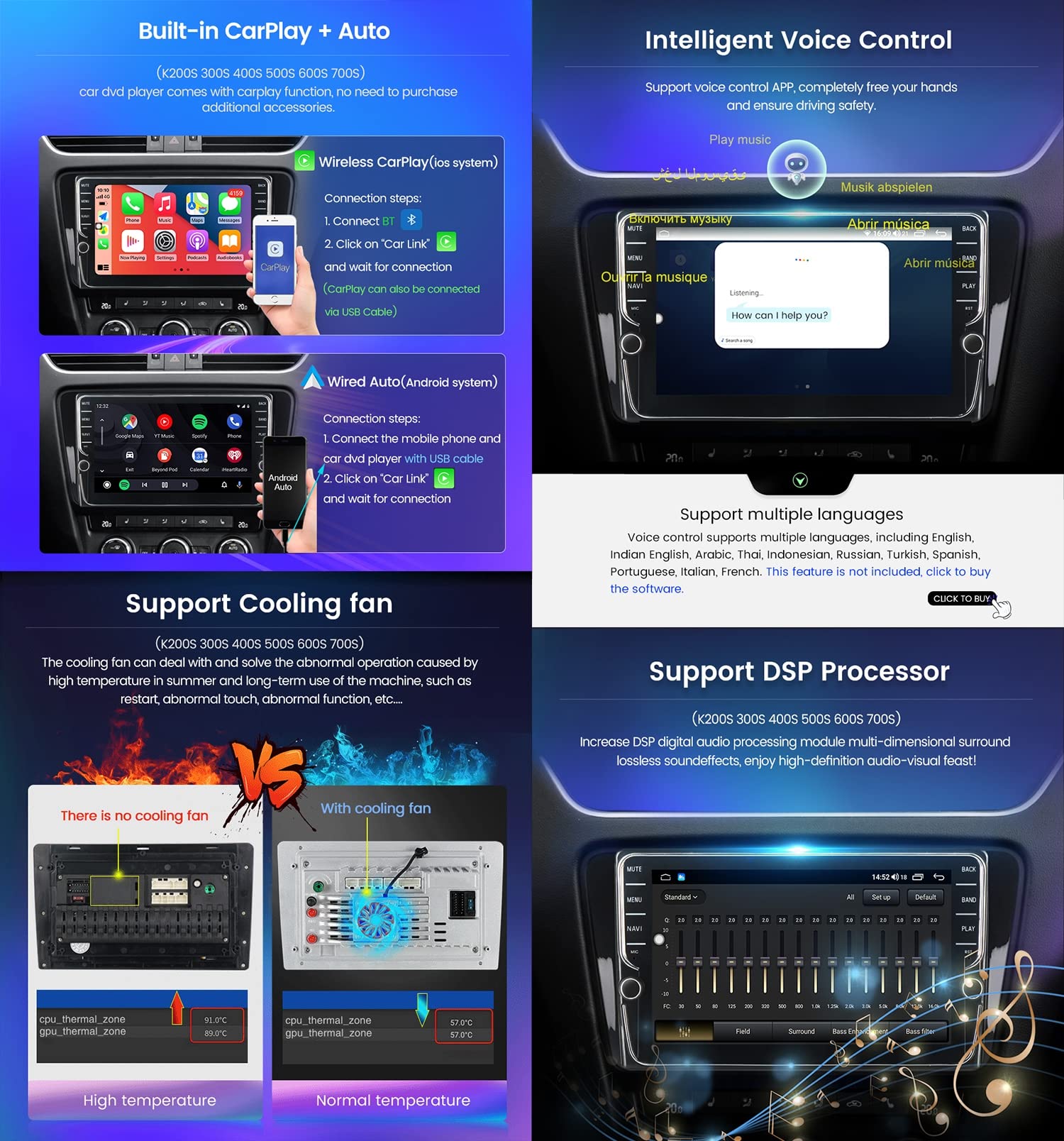Android 11 Doble DIN en el Tablero Sat Nav Estéreo de Auto para Toyota Yaris XP90 2005-2012 Receptor Multimedia de Pantalla de 9 '' con Carplay Android Auto Bluetooth FM Am RDS Radio por I