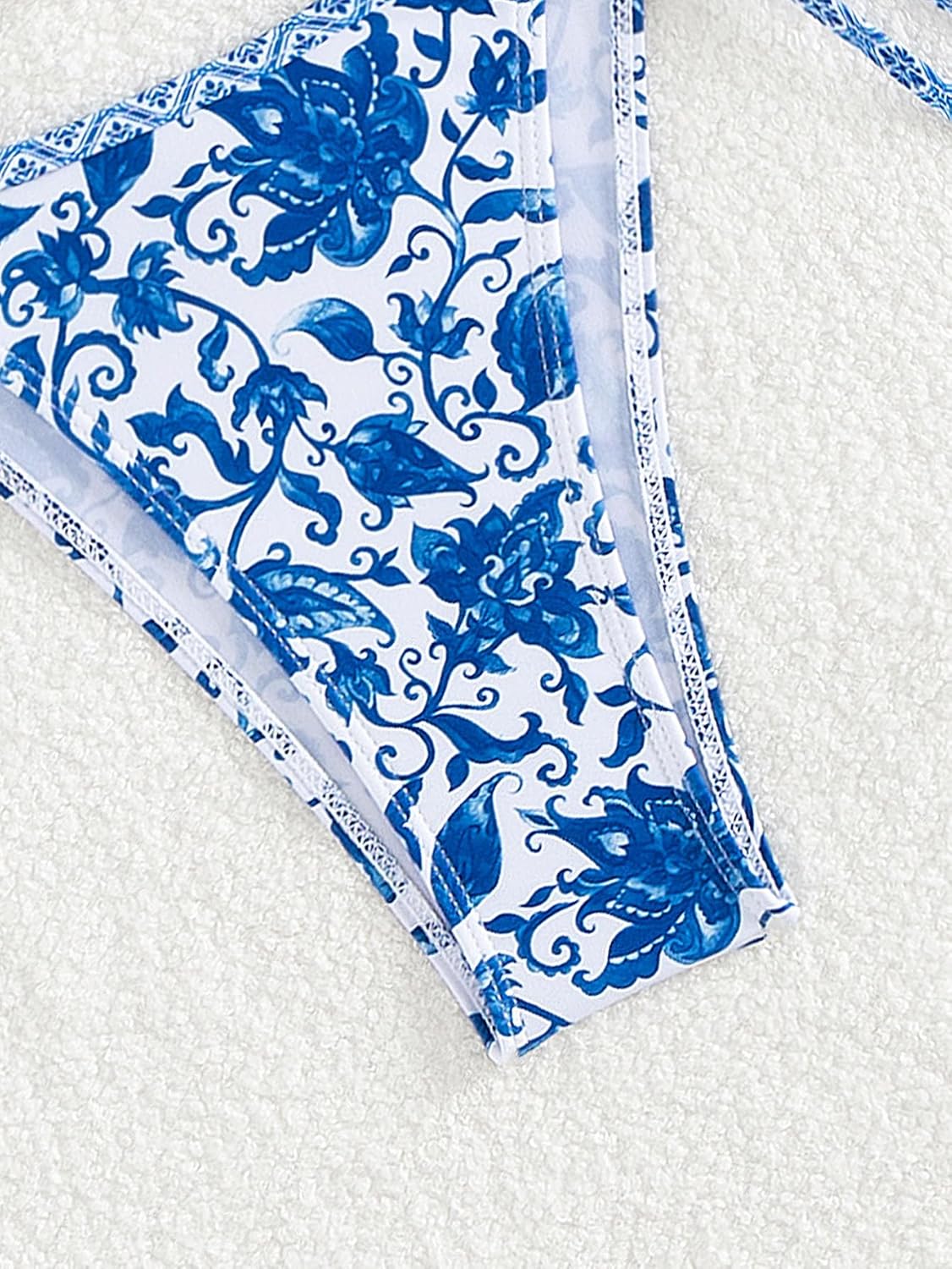 Tainehs Women's Sexy Halter Bikini Set Triangle Top String Swimwear Two Piece Swimsuits Cheeky Bathing Suit - Image 7