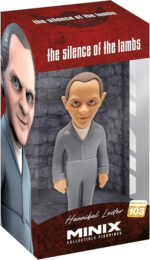 MINIX Collectible Figurines, Silence of The Lambs - Anthony Hopkins/Hannibal L, 12 cm Sammelfigur, Ab 17+ Jahren, Deutsch