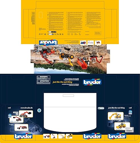 Miniatura 3 de Bruder 02425 Fiat Articulate Cargador de carretera