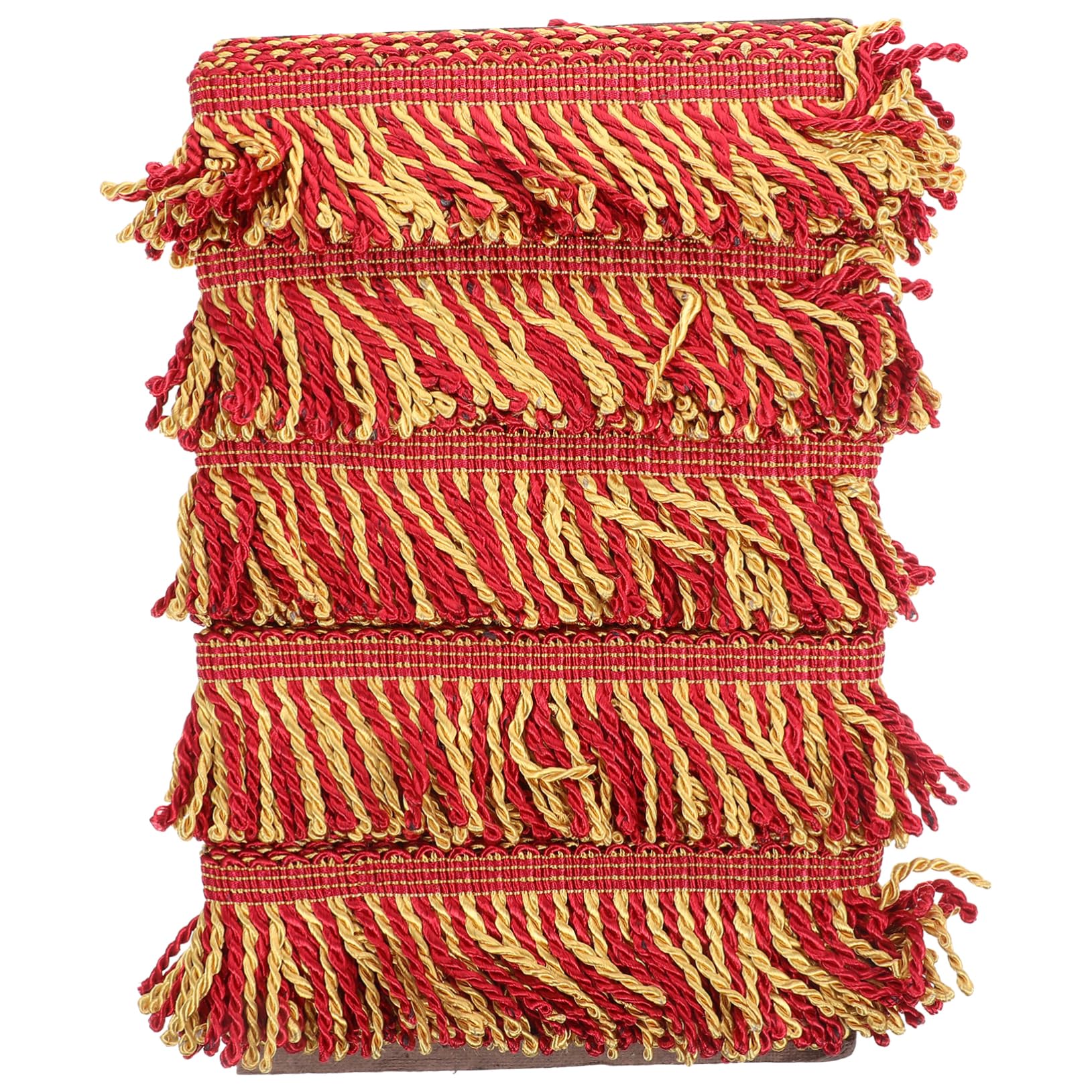 Ruban 14 M bordure à franges à pompons pour couture de vêtements et décoration intérieure