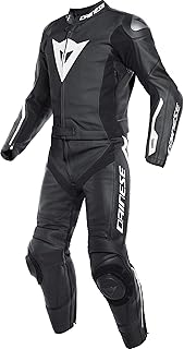 Dainese Lederkombi mit Protektoren Motorradkombi 2 Teiler Avro D-Air Lederkombi 2-TLG, Herren, Sportler, Sommer