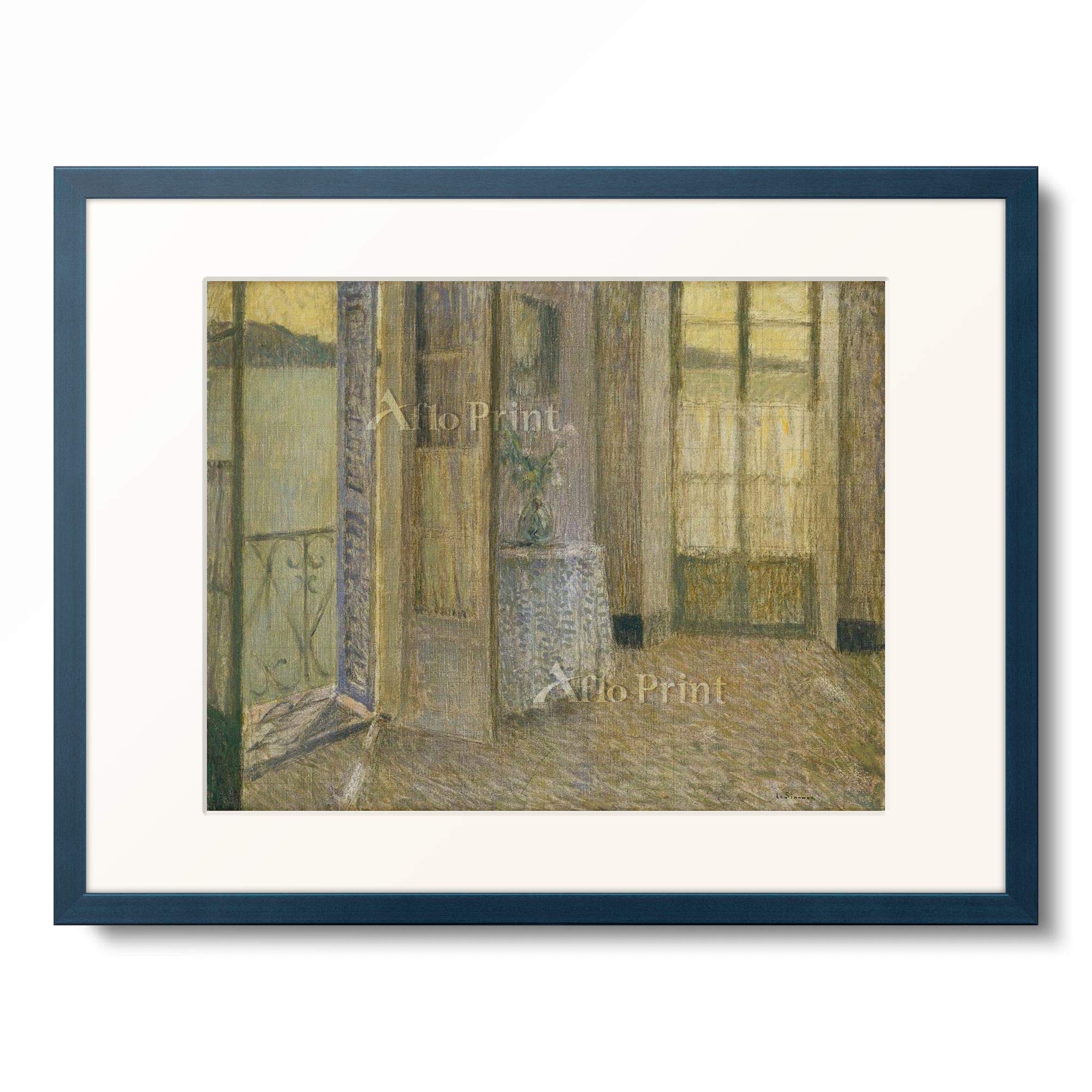 Amazon｜アンリ・ル・シダネル Henri Le Sidaner 「The Blue Room