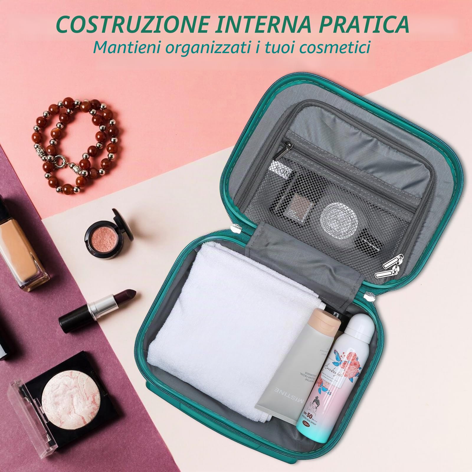 Kono Beauty case organizer per trucchi