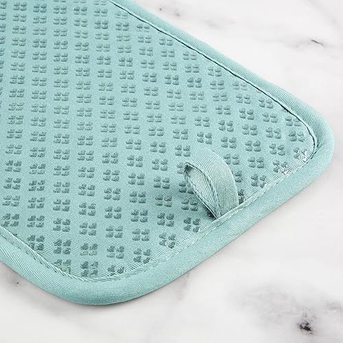 Miniatura 5 de KitchenAid Juego de 2 soportes para ollas asteroides, agua mineral, 7 x 10 pulgadas