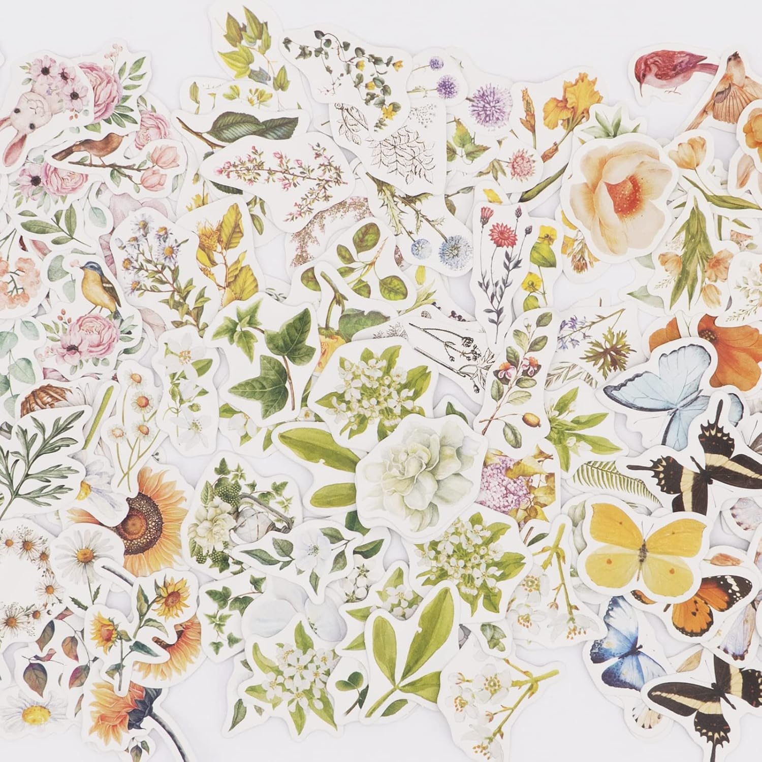 275 Stück Scrapbooking Stickers Ästhetische Stickers für Scrapbook