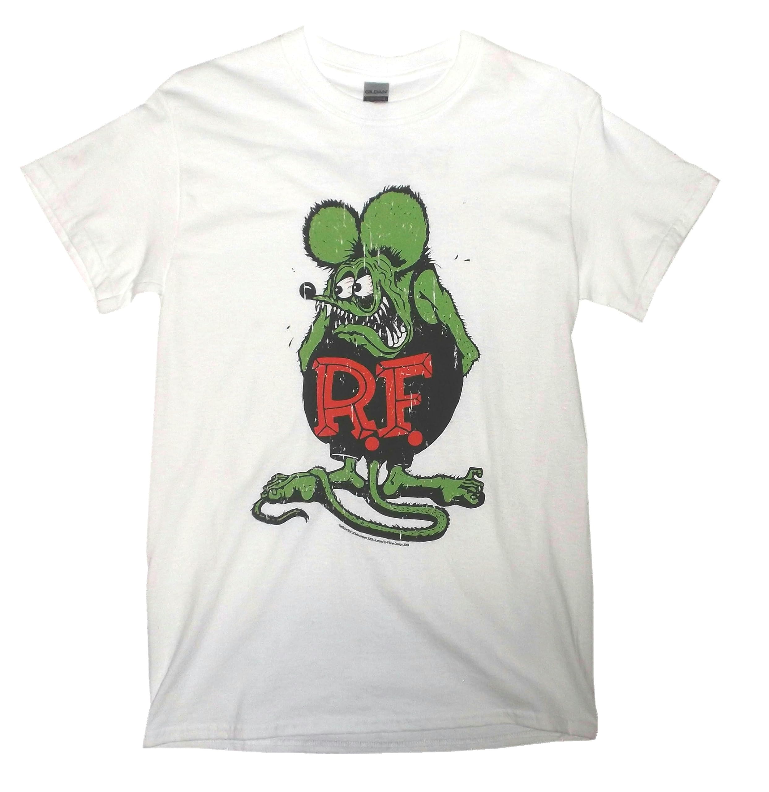 タ*ル様 ⭐️[希少]限定カラー‼️ラットフィンクRat FinkTシャツホワイ タ*ル様 ⭐️[希少]限定カラー‼️ラットフィンクRat FinkTシャツ