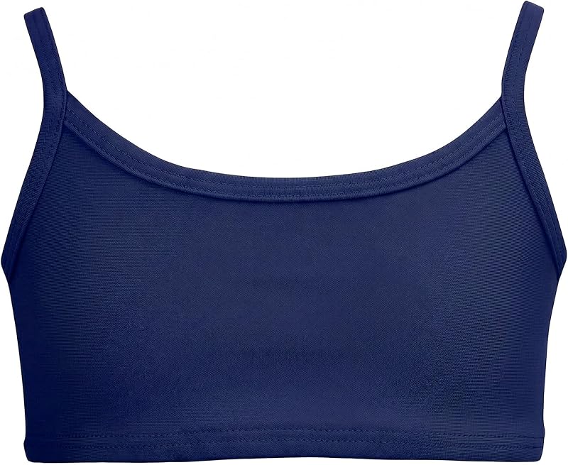 Girls Bikini Top Only UPF 50+, Bathing Suit Top for Girls, Made in the USA
