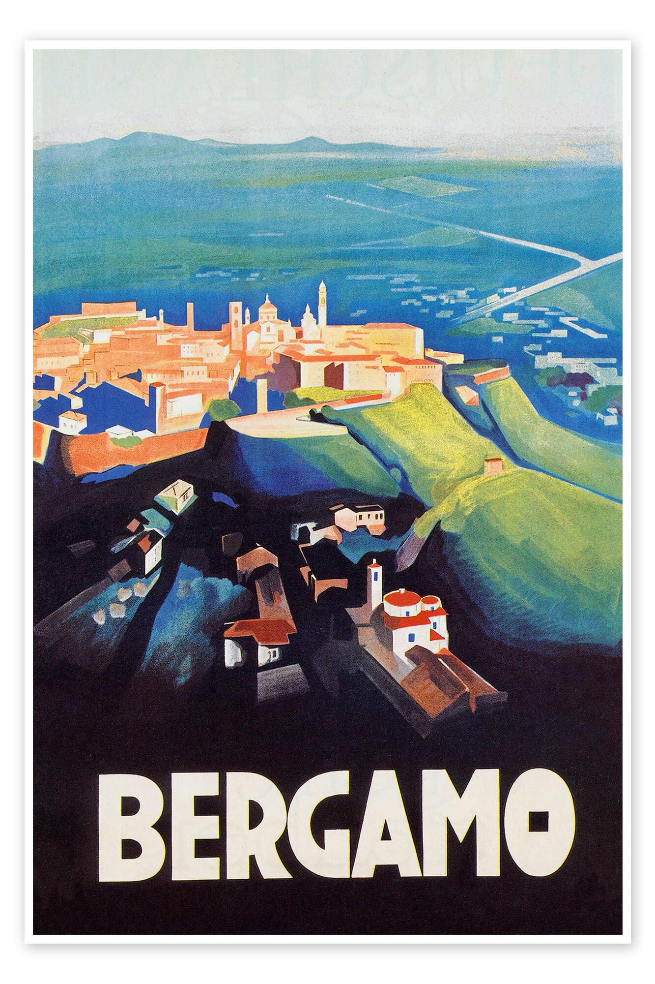Bergamo Plakat