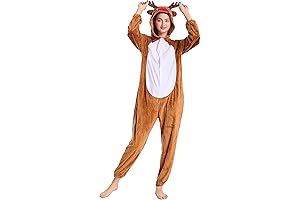 Plush Rudolph Onesie: A Cozy and Festive Treat