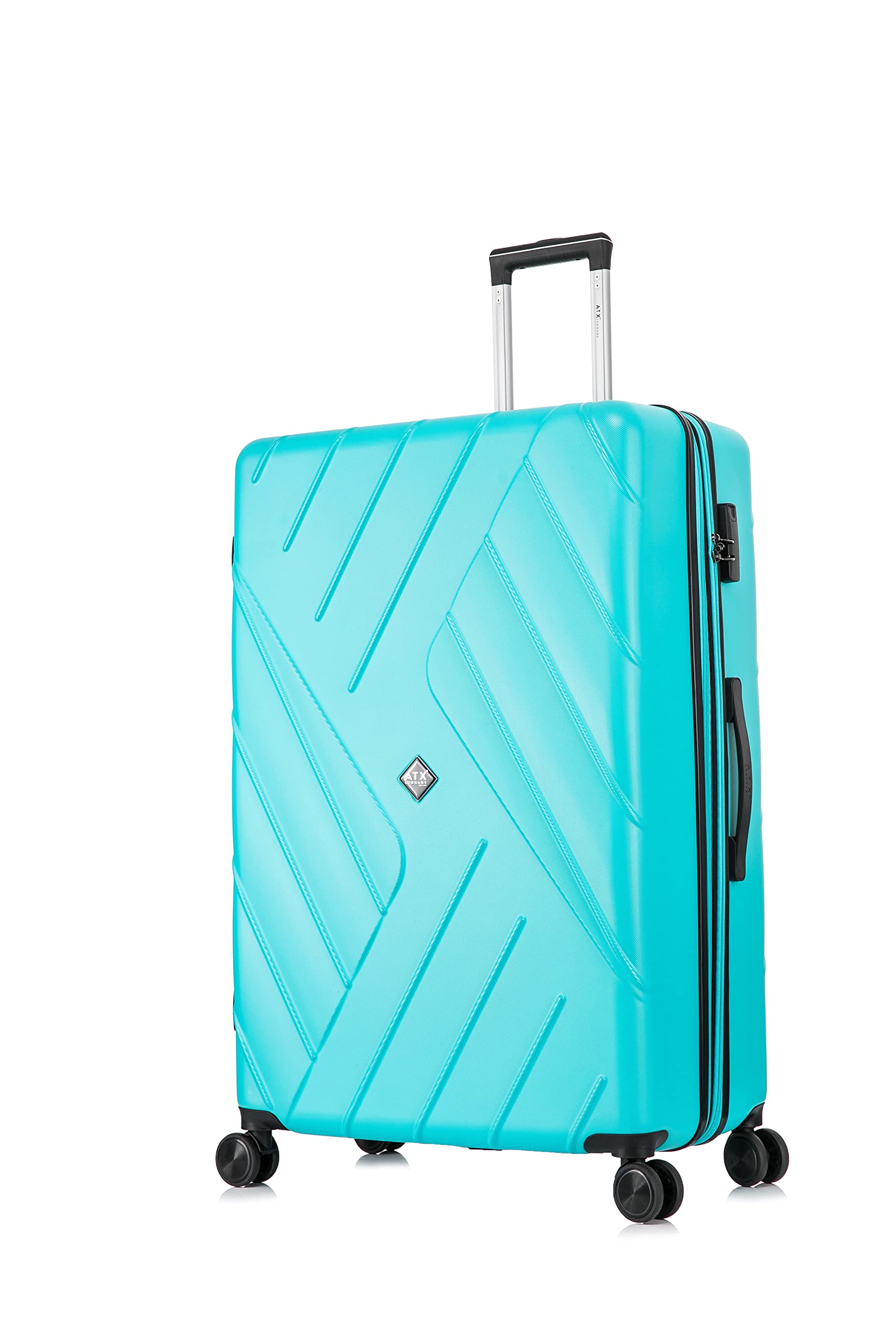 ATX Luggage 1991ATX Luggage Extra Large Suitcase Expandable Durable  ABS Hard Shell Suitcase with Dual Spinner Wheels and Built-in Digit