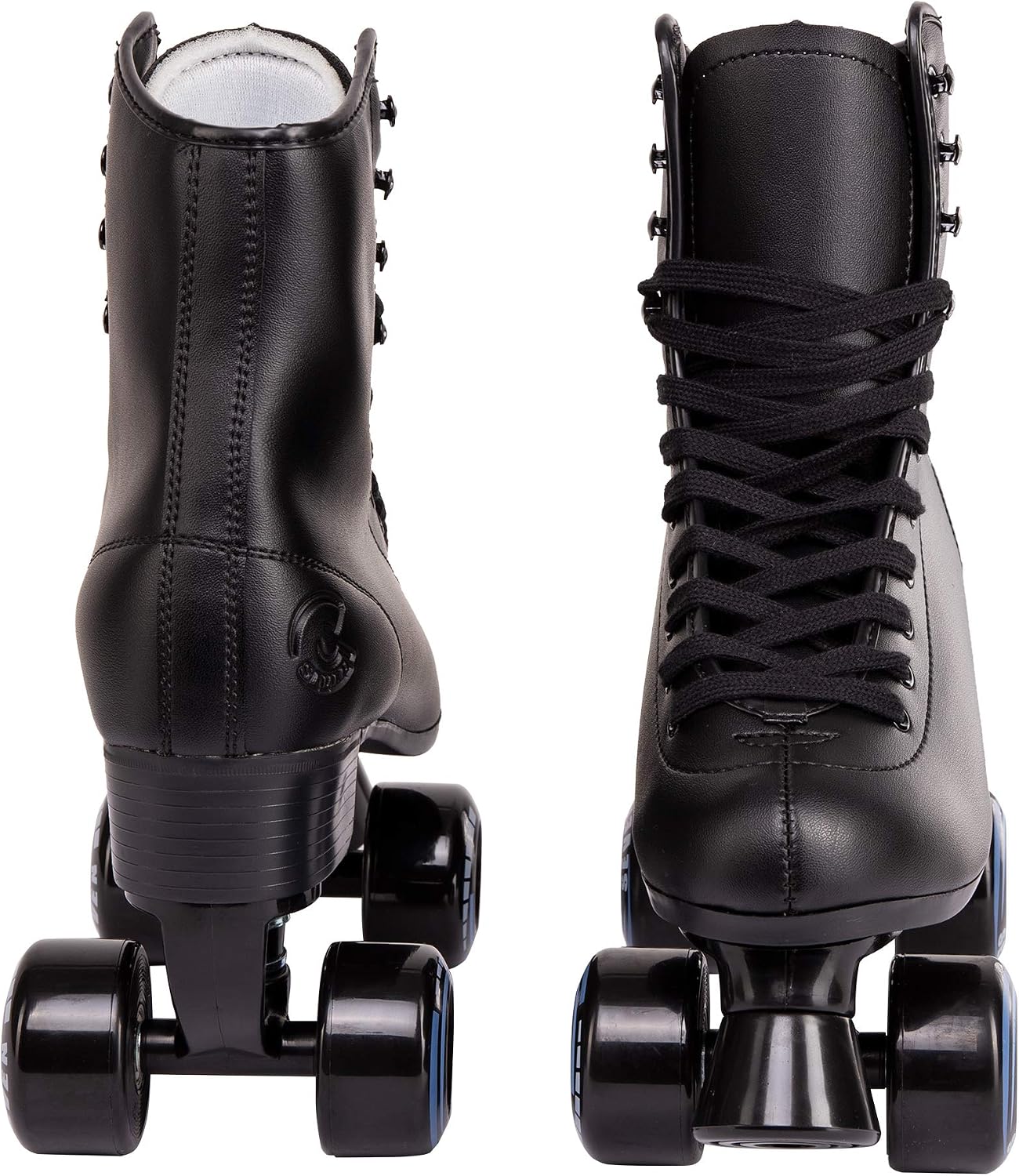 C SEVEN C7skates Soft Faux Leather Quad Roller Skates