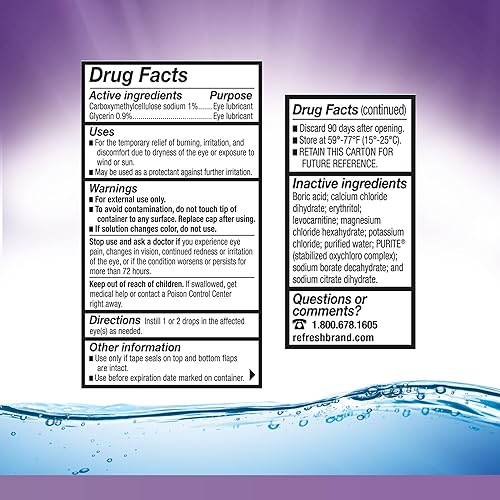 Miniatura 7 de Refresh Gel Optive gotas oculares lubricantes Gel 033 oz