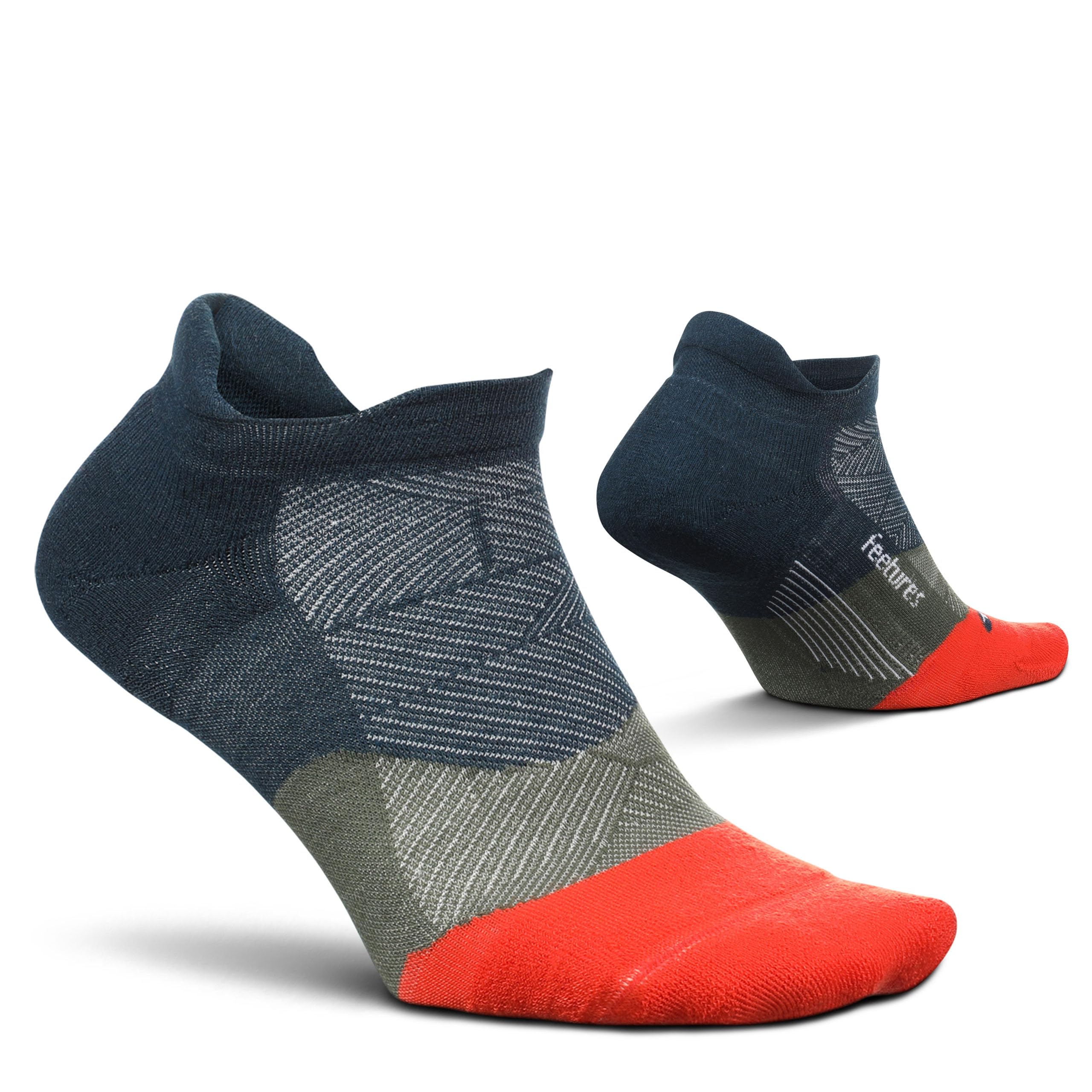 Feetures Elite Ultra Light No Show Tab Sock Wave