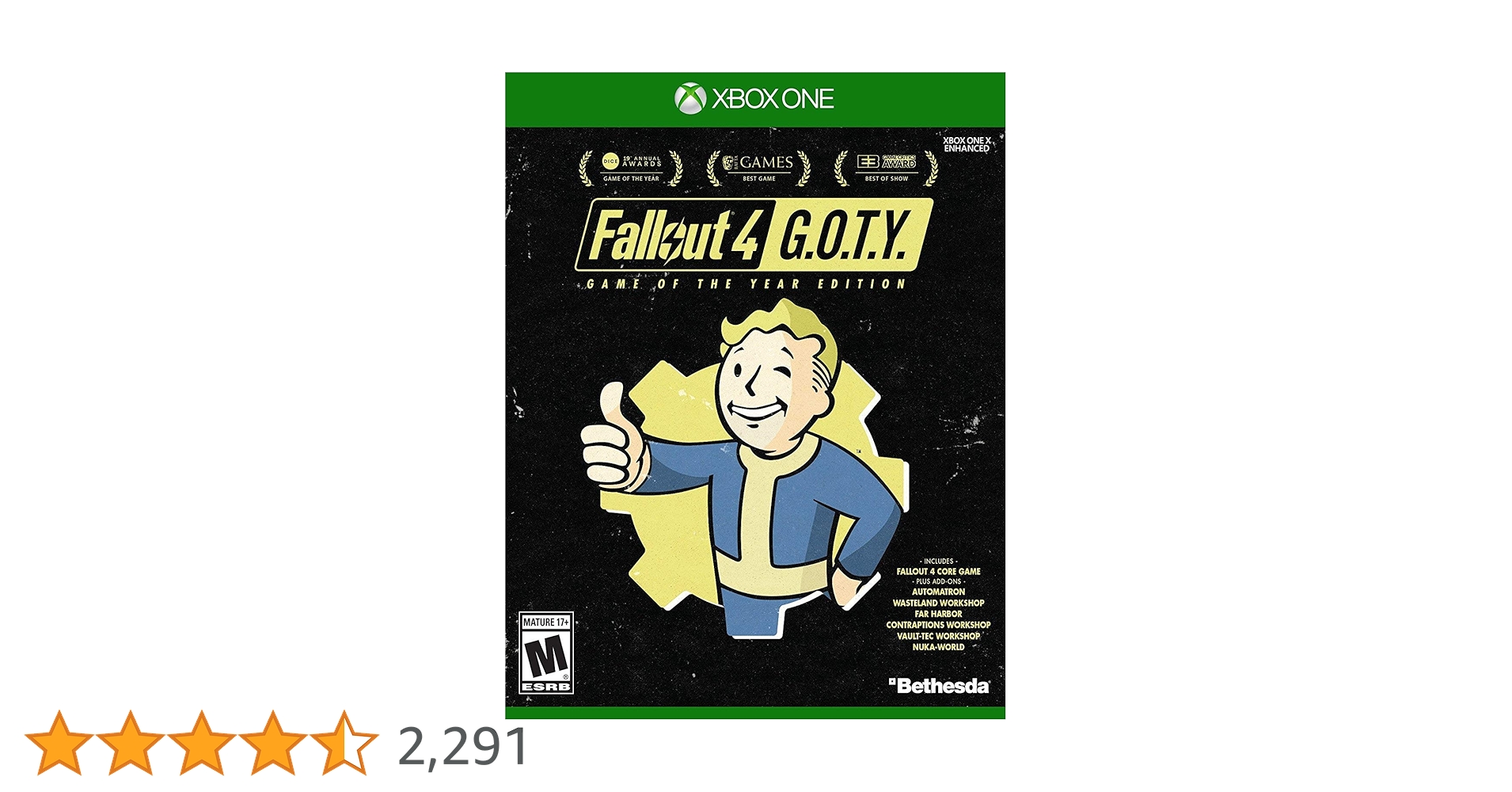 Fallout 4 (輸入版:北米) - XboxOne Amazon.com: Fallout 4 - Xbox One (Imported Version) : Video