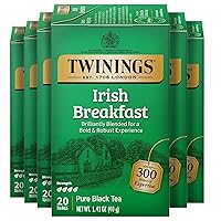 Vista 21 de Twinings Gingerbread Joy Té Negro en Bolsas Envueltas Individualmente, 20 Unidades (Paquete de 6), Jengibre y Canela, Con Cafeína, Disfrute Caliente