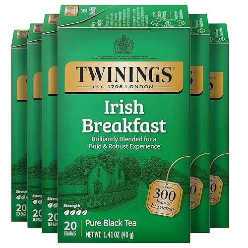 Vista 137 de Twinings, Pure Green Tea - Té verde con sabor suave y aroma atractivo con cafeína, disfruta caliente o helado, bolsas de té individuales