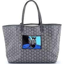 Pre-Loved Saint Louis Tote PM, Gray