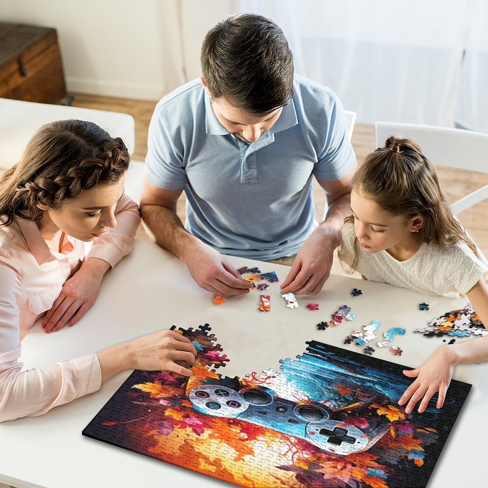 Game Puzzles Puzzle 1000 elementów, Puzzle dla dorosłych, Puzzle - Wysokiej jakości druk 1000 sztuk (75 x 50 cm)