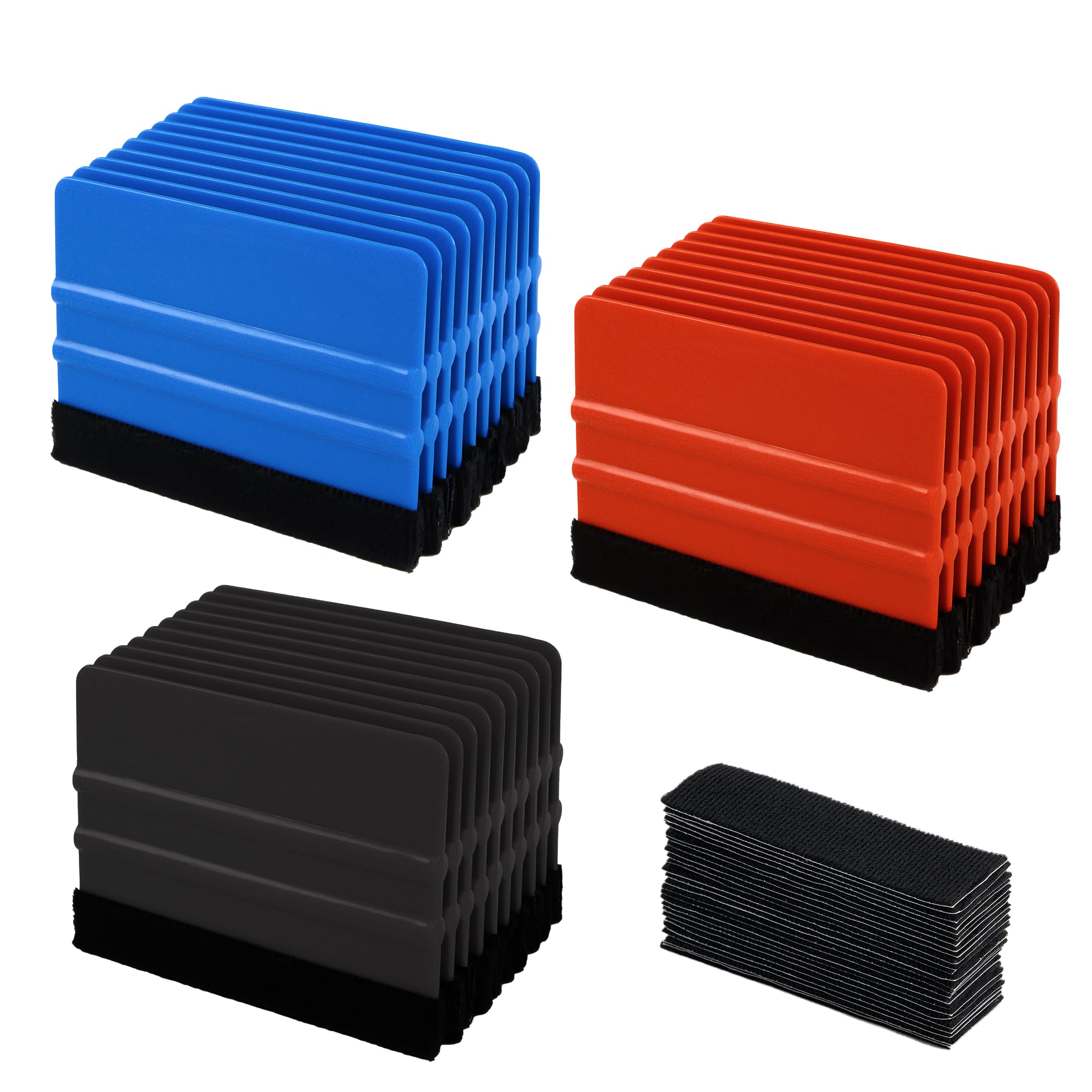 30-Piece Professional Tint Squeegee Set for Flawless Window Tinting and Car Film Installation